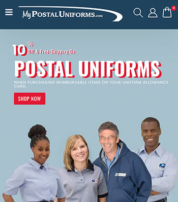 ICM - MyPostal Uniforms Website