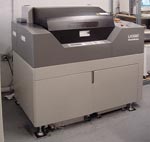 picture of pre-inked stamps  production department